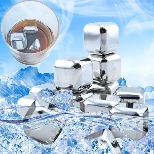 Stainless Steel Reusable Cooling Ice Cubes