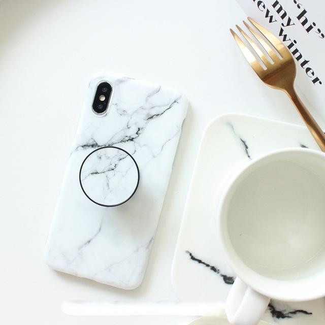White Marble iPhone Case