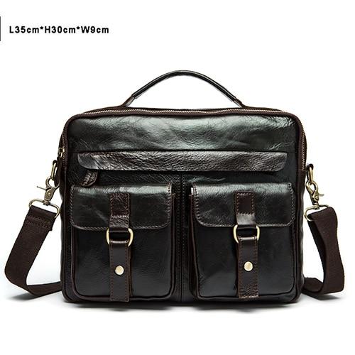 THE COURIER - LEATHER BRIEFCASE
