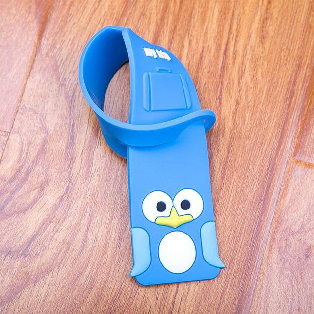 Kids Suitcase Reusable Straps Cartoon Tags
