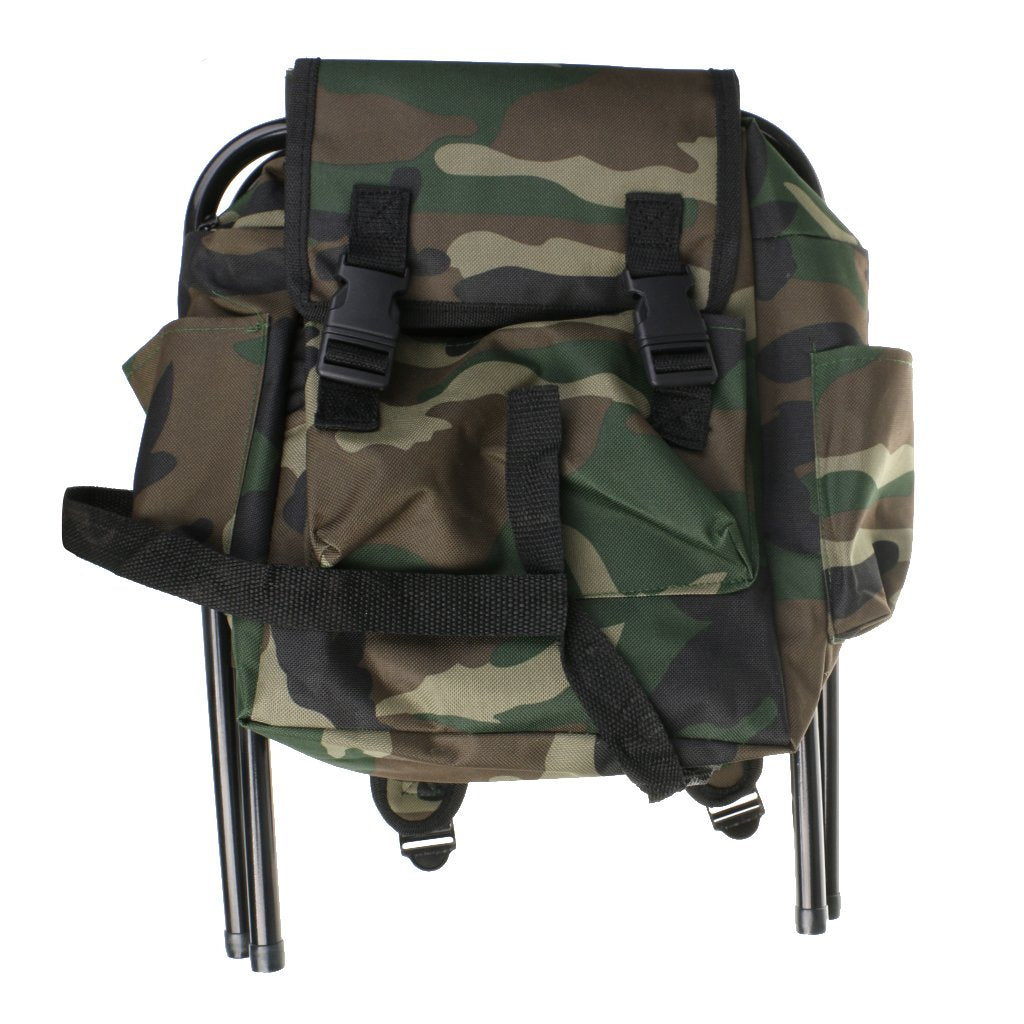 Backpack With Foldable Chair