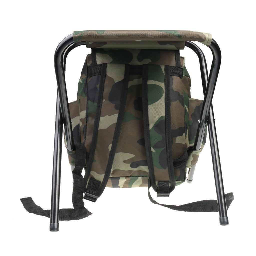 Backpack With Foldable Chair
