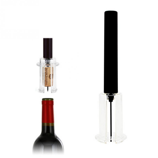 Stainless Steel Pin Air Pump Bottle Opener