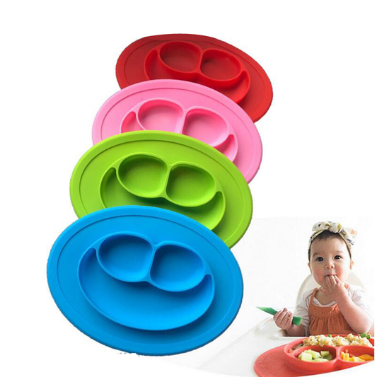 Baby Dinnerware Rubber Plates