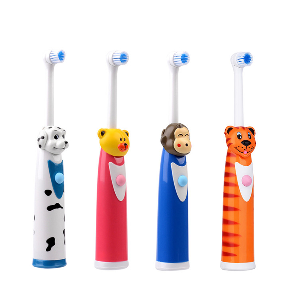 Soft Silicone Kids Training Teether Electric Toothbrush