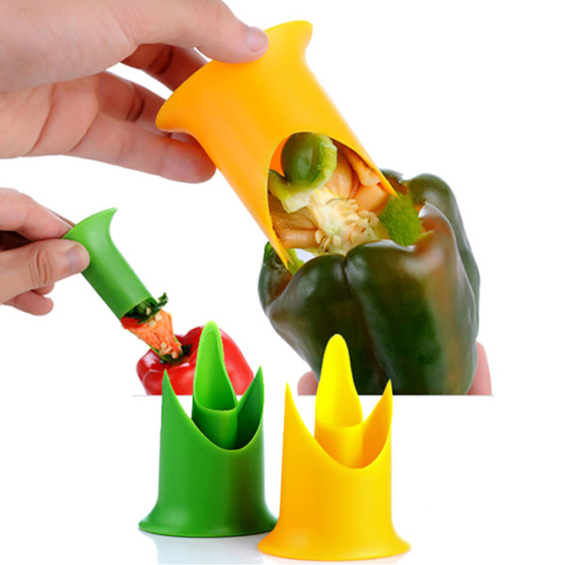 Pepper Chilli Jalapeno Tomato Vegetable Corer Slicer