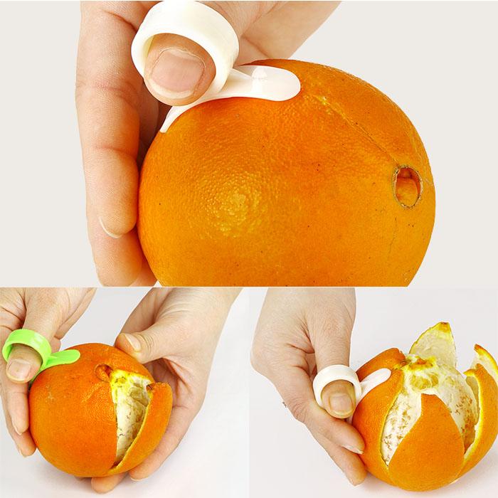 Plastic Fruit & Orange Peeler