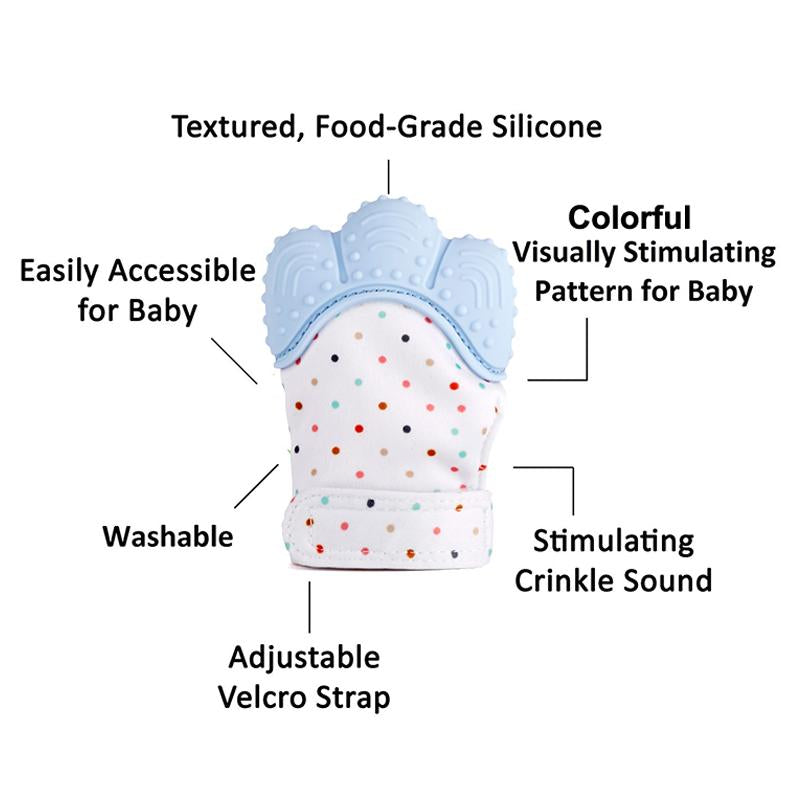 Newborn BPA Free Teether Glove