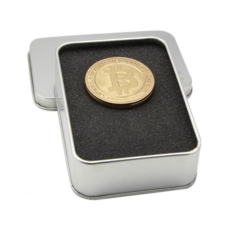 Novelty Bitcoin Electronic USB Lighters