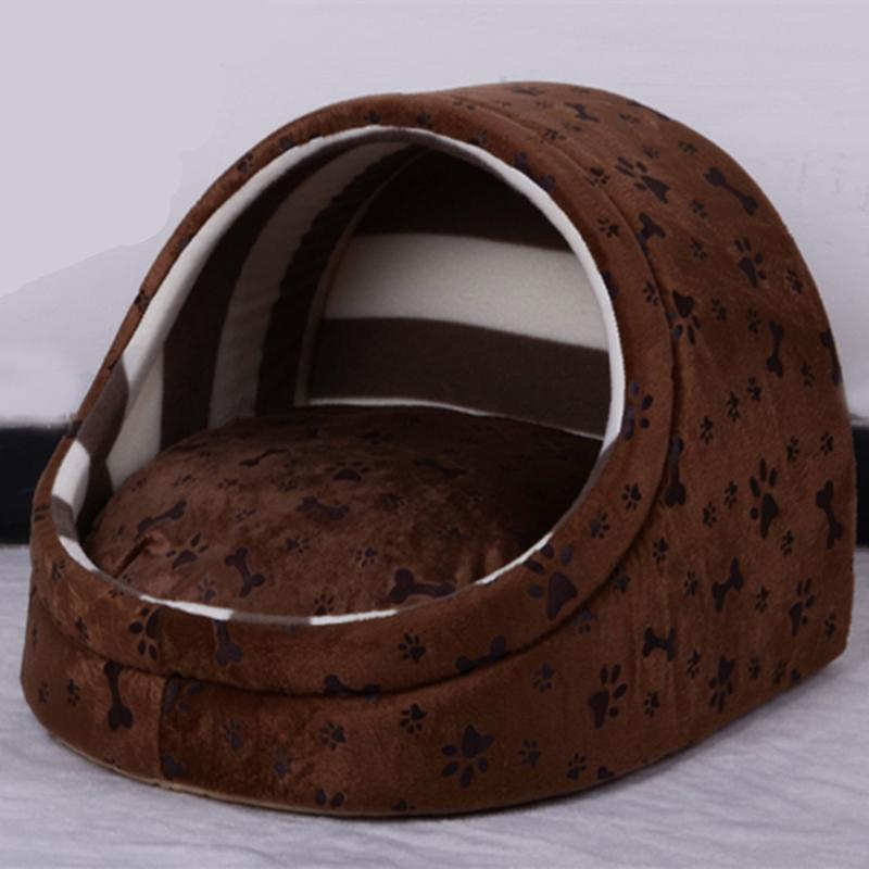 Cute Slipper Warm Kennel Dog Pets House