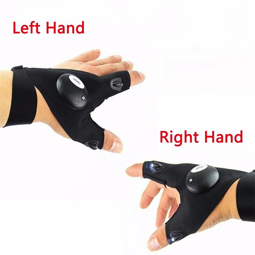 Night Fishing Glove with LED Light Rescue Tool