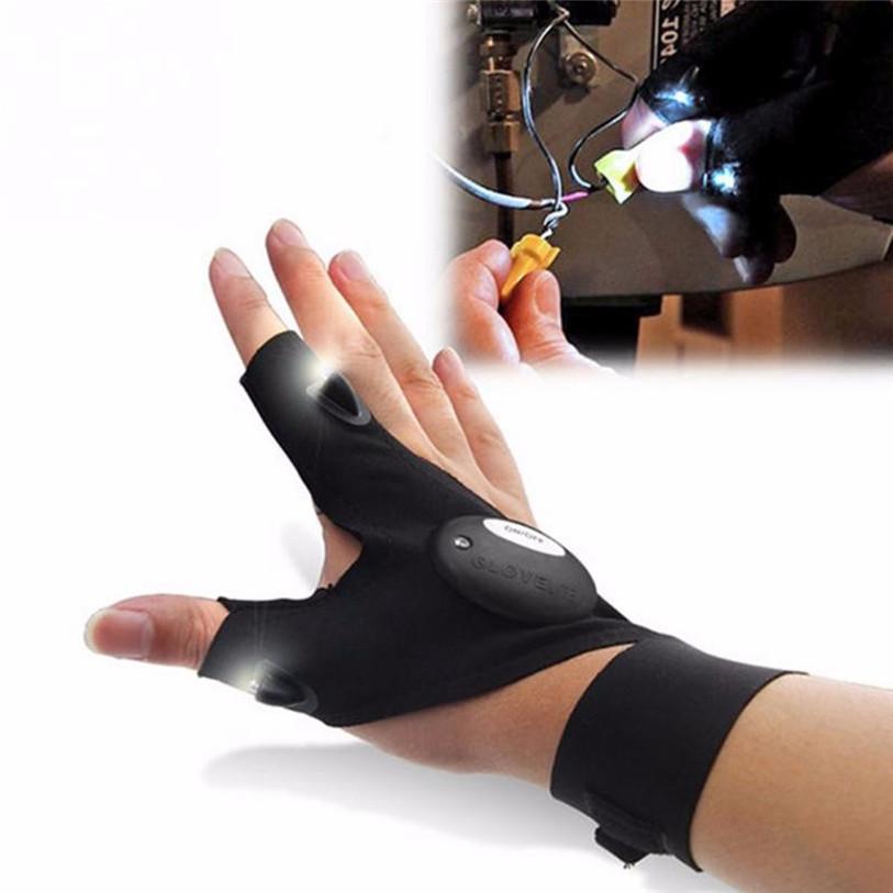 Night Fishing Glove with LED Light Rescue Tool