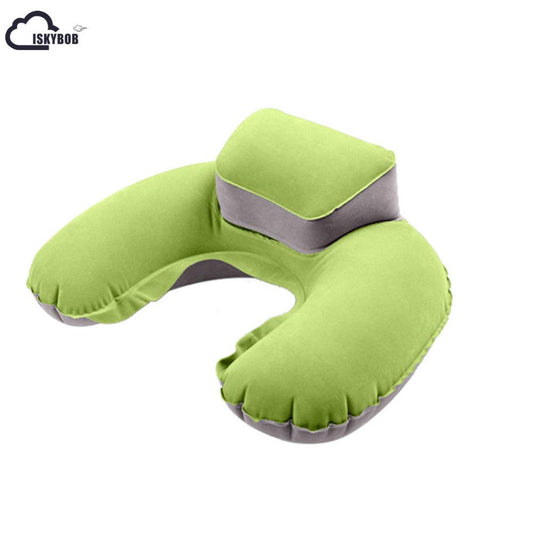 Travel Inflatable Air Blowup Neck Pillow
