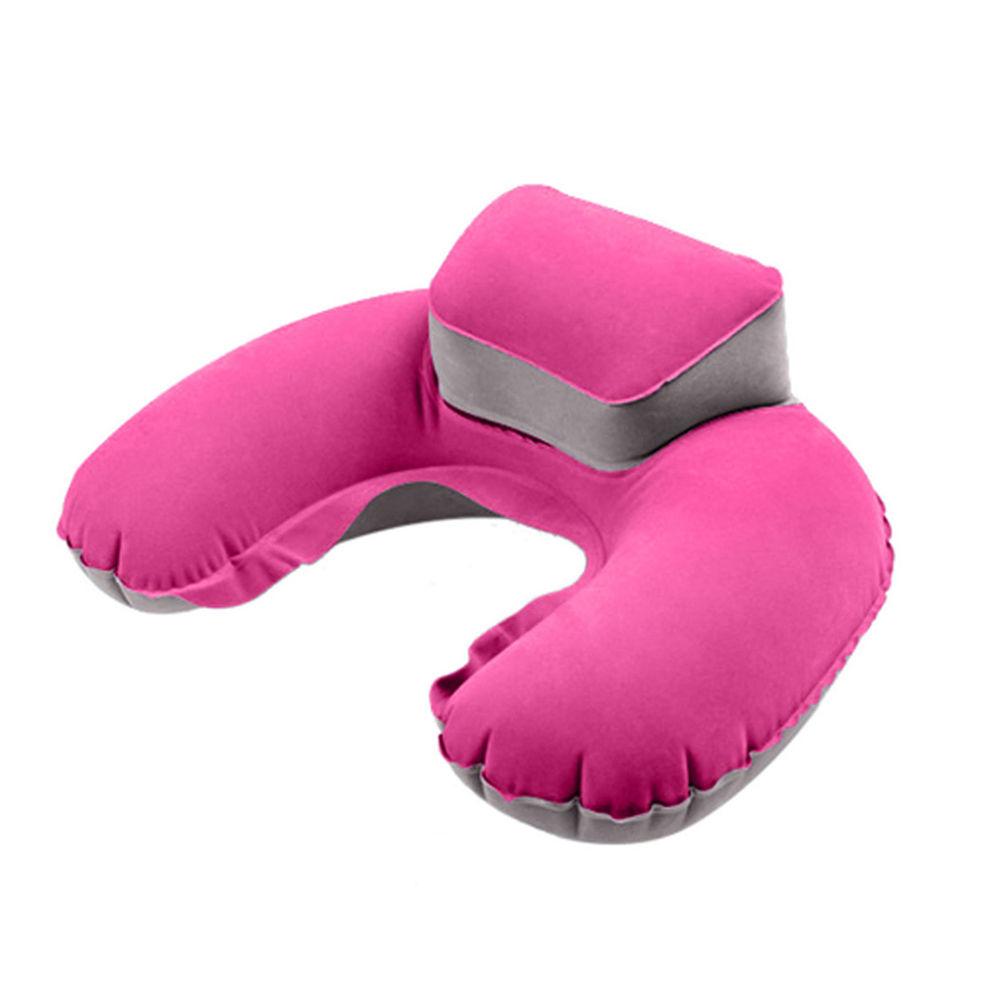 Travel Inflatable Air Blowup Neck Pillow