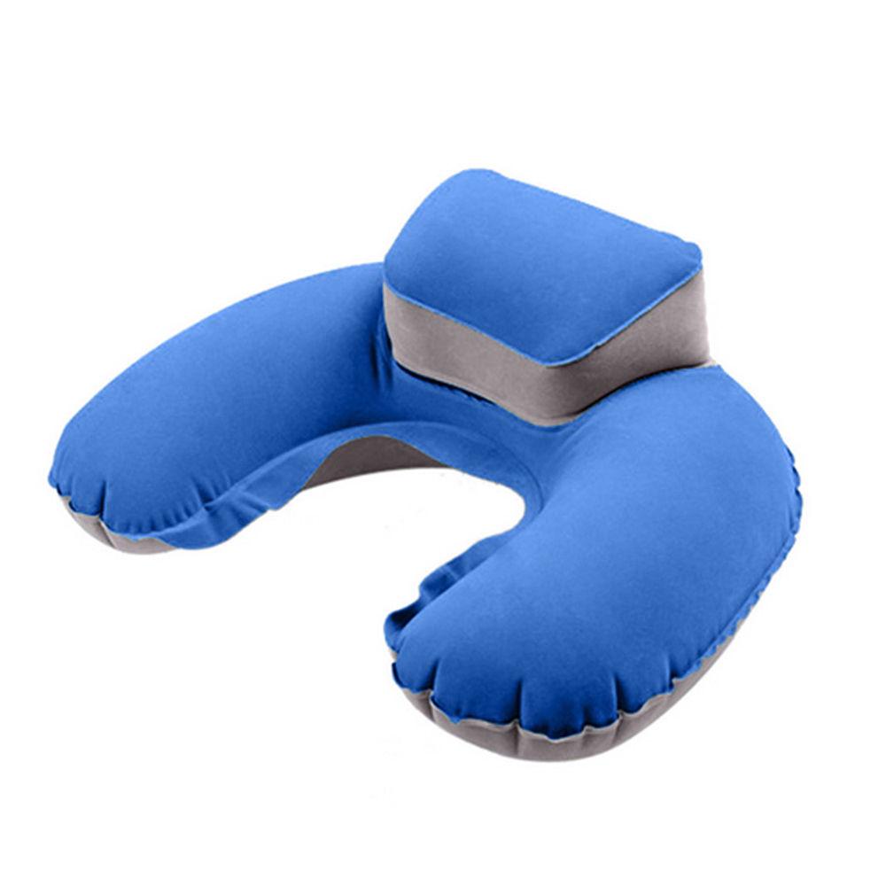 Travel Inflatable Air Blowup Neck Pillow