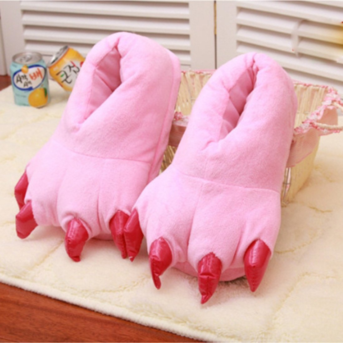 Winter Claw Plush Slippers