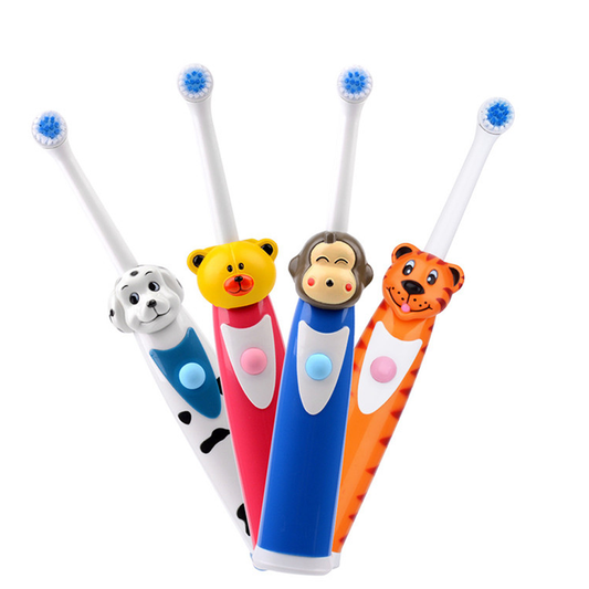 Soft Silicone Kids Training Teether Electric Toothbrush