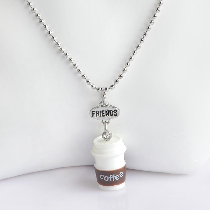 Oreo & Coffee Best Friends Necklace