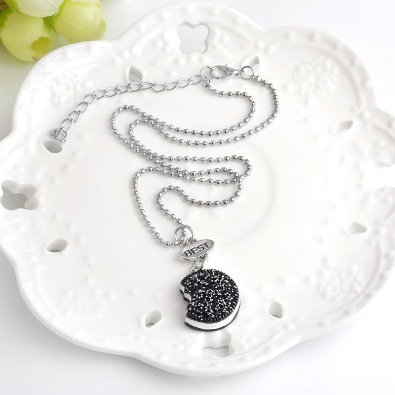 Oreo & Coffee Best Friends Necklace