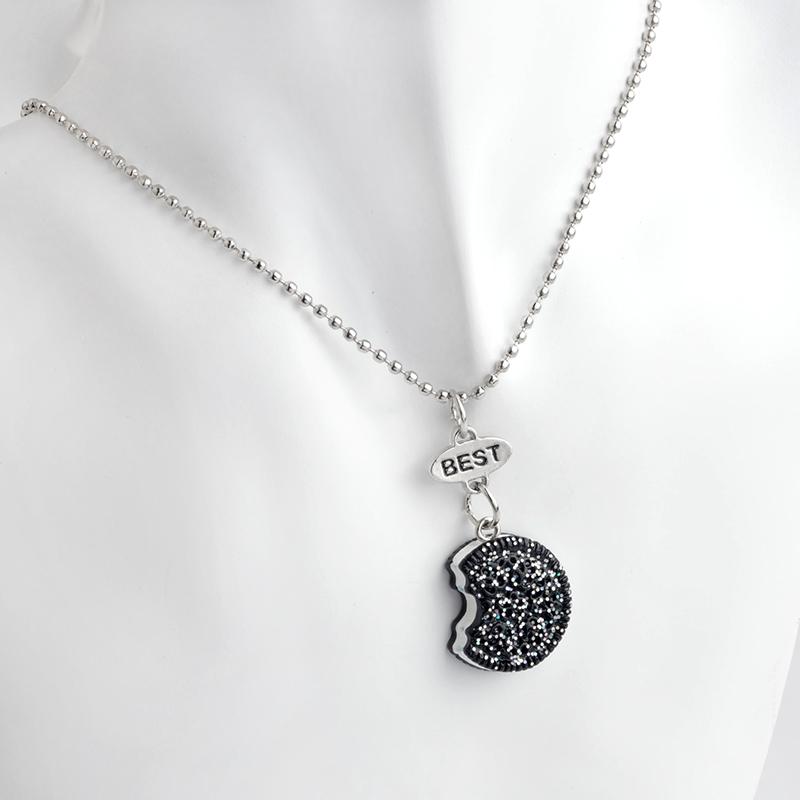 Oreo & Coffee Best Friends Necklace