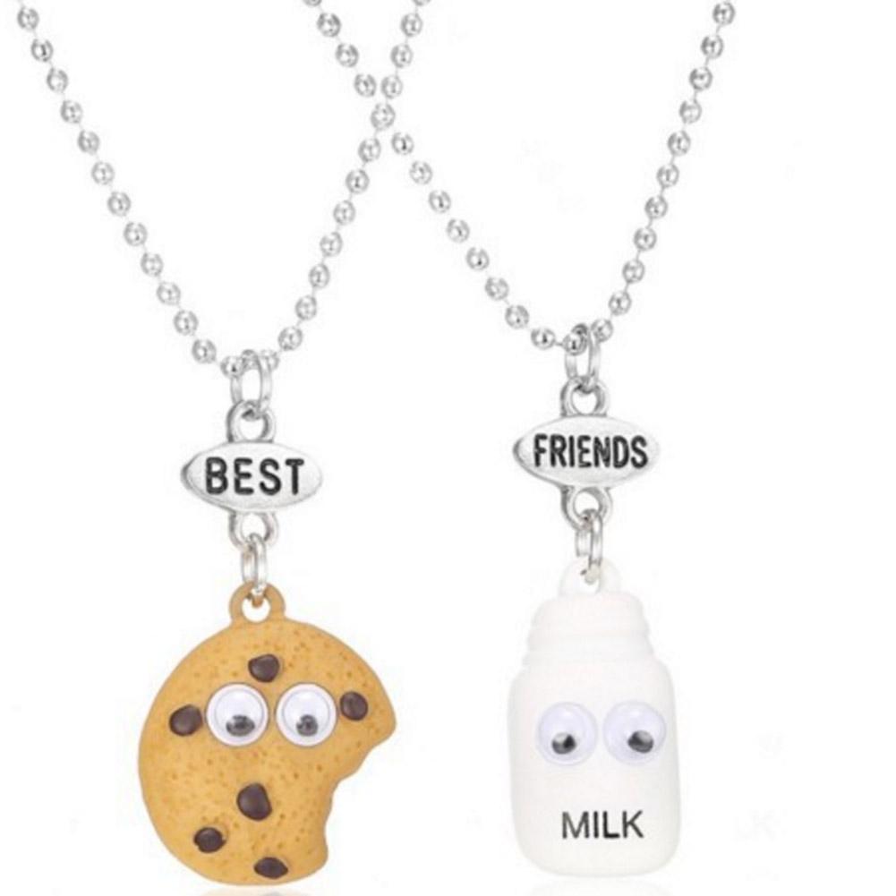 Milk & Cookies Best Friends Necklace