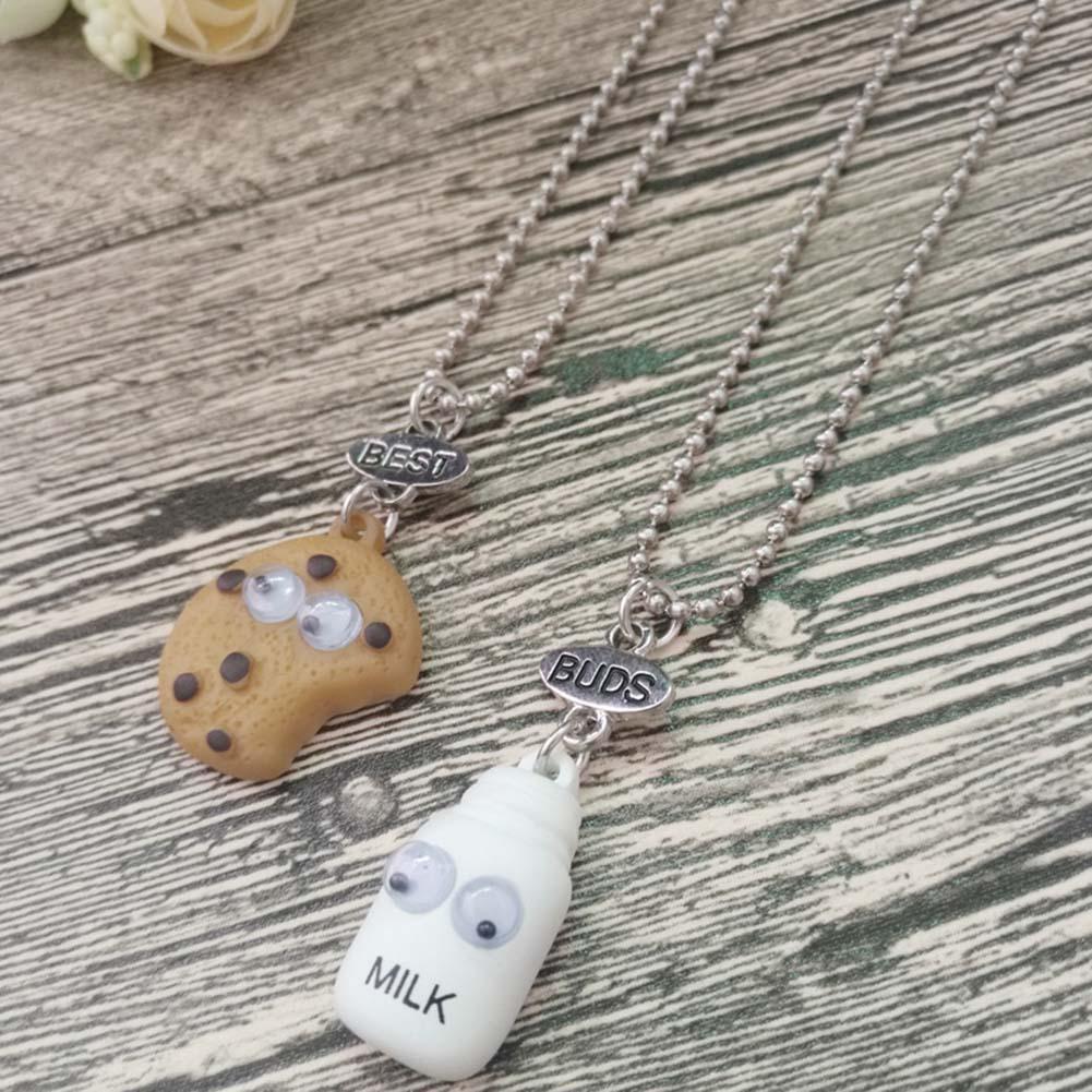 Milk & Cookies Best Friends Necklace