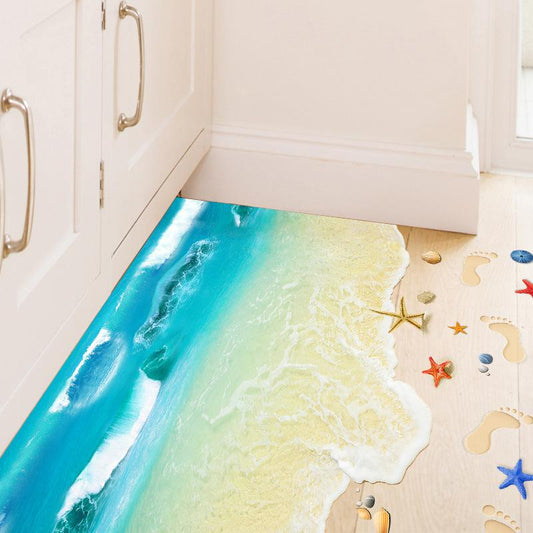 Beach Floor Decal Sticker