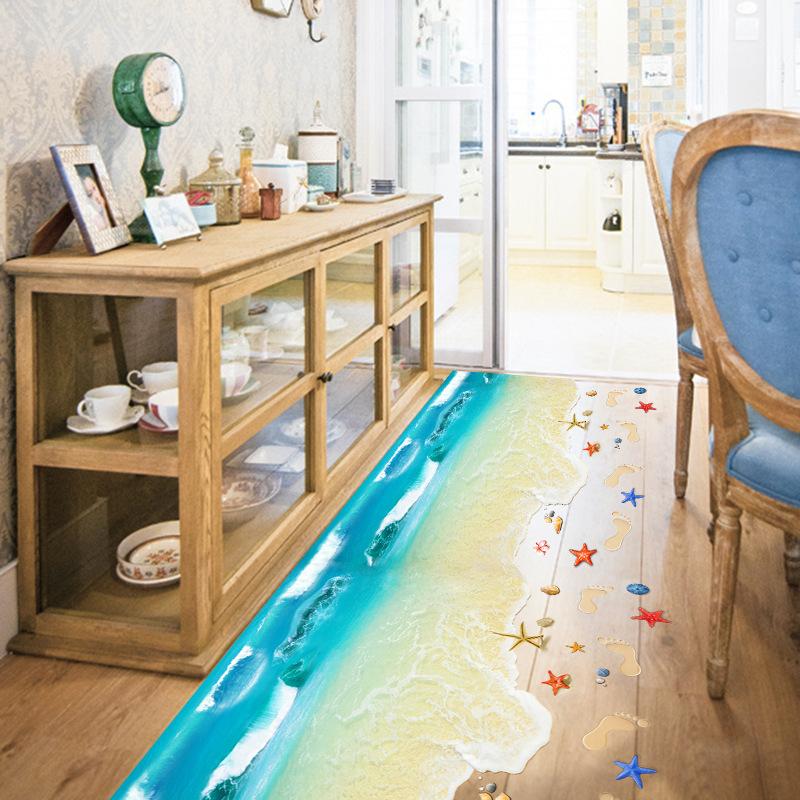 Beach Floor Decal Sticker
