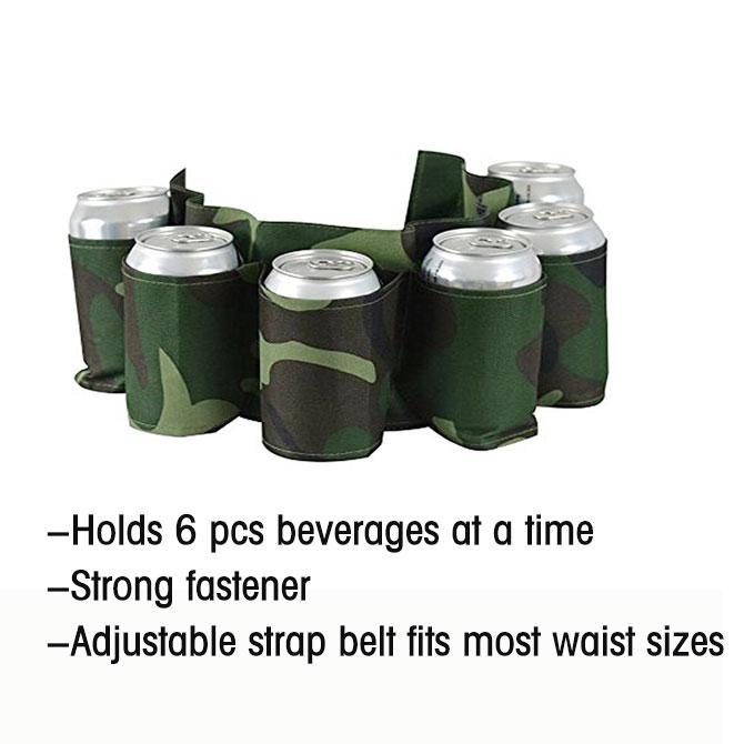 Beer Holder Outdoor Camping Belt
