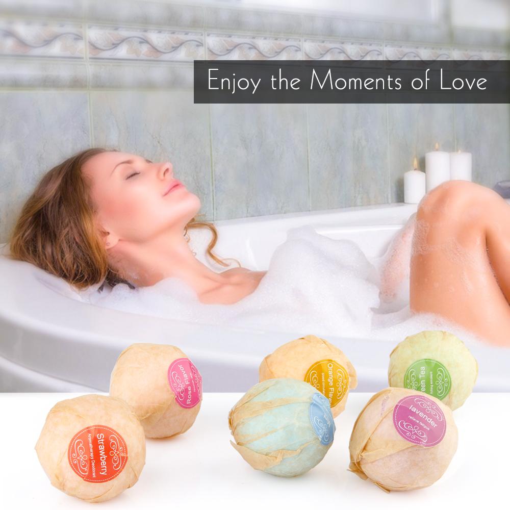 Essential Oil Bath Bomb Set