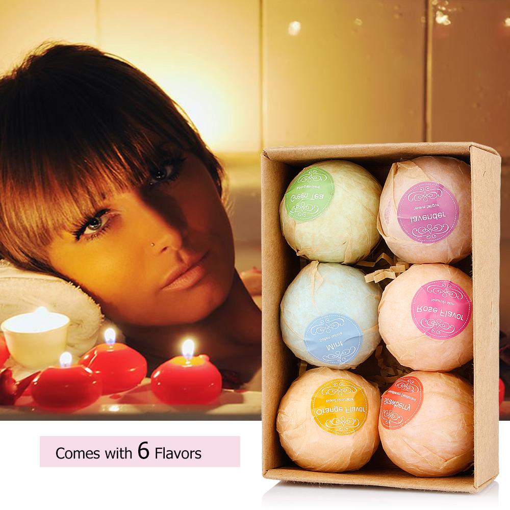 Essential Oil Bath Bomb Set