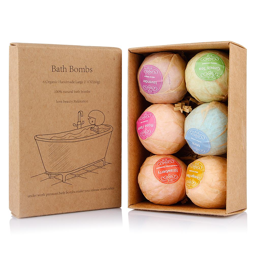 Essential Oil Bath Bomb Set