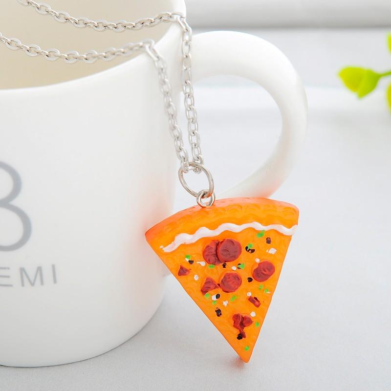 Pizza Best Friends Forever Necklace or Keychain