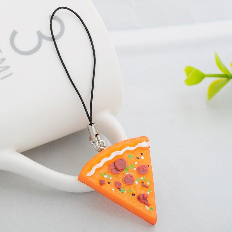 Pizza Best Friends Forever Necklace or Keychain