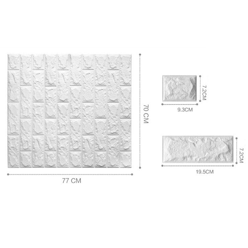 Foam 3D Brick Wall Stickers