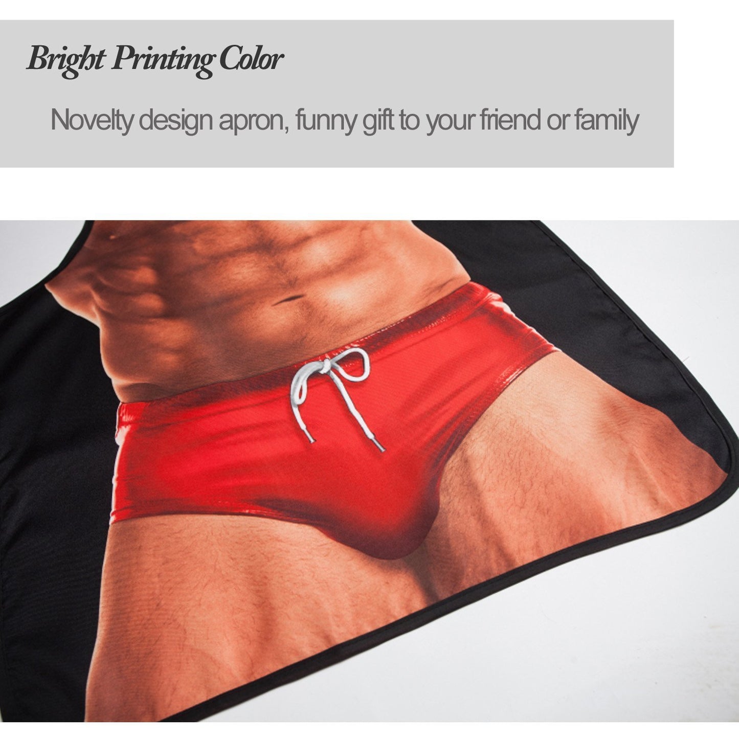 Six Pack Novelty Apron