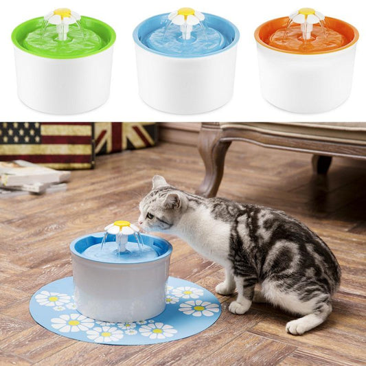 Automatic Pet Feeding Drinking Water Bowl