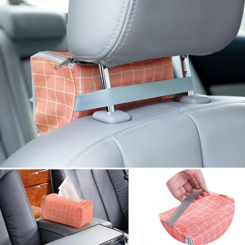 Car Seat Tissue Organizer Box