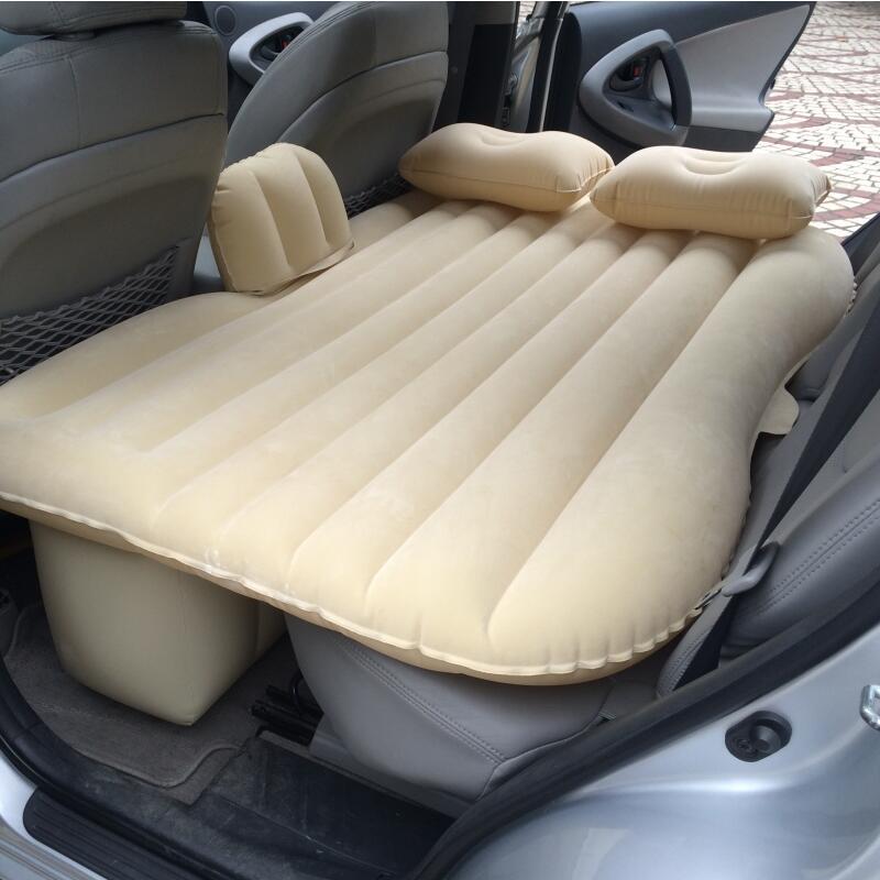 Car Flocking Inflatable Air Mattress Bed Cushions