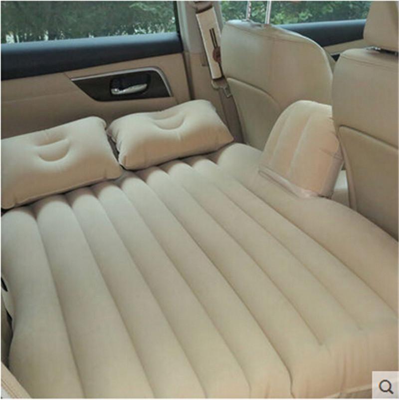 Car Flocking Inflatable Air Mattress Bed Cushions