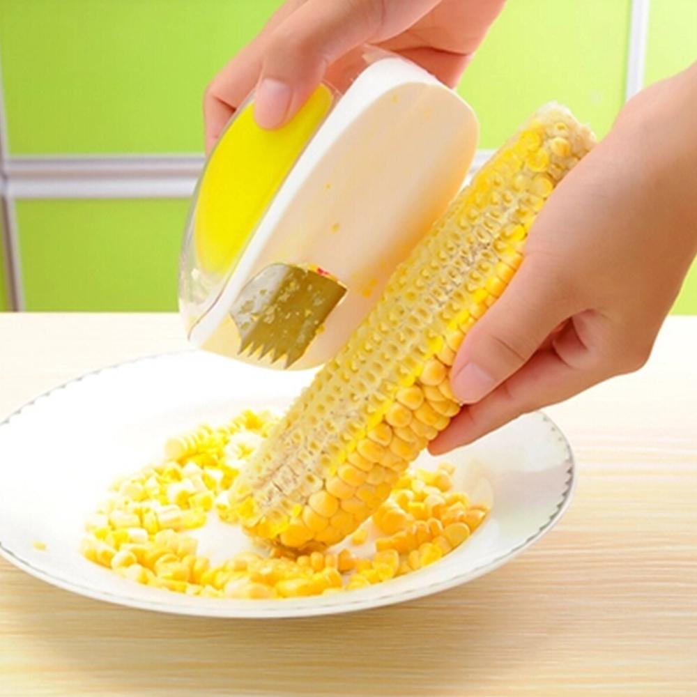 Quick Corn Cob Peeler Tool