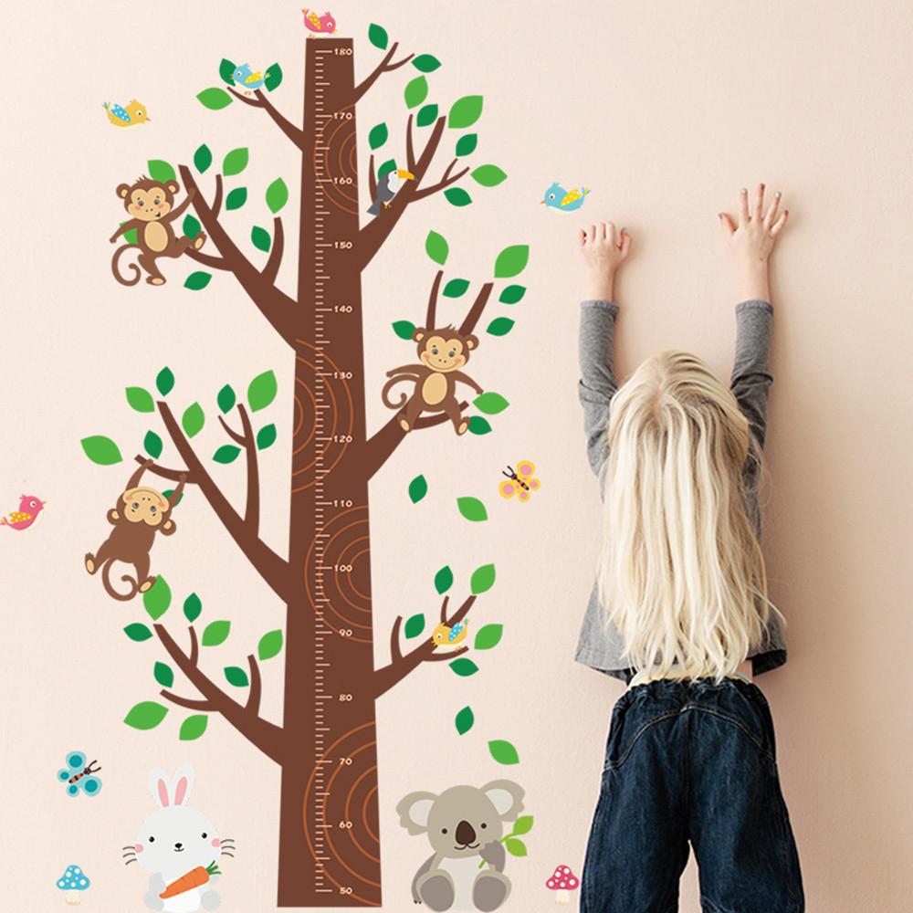 Jungle Monkey Kids Bedroom Wall Sticker