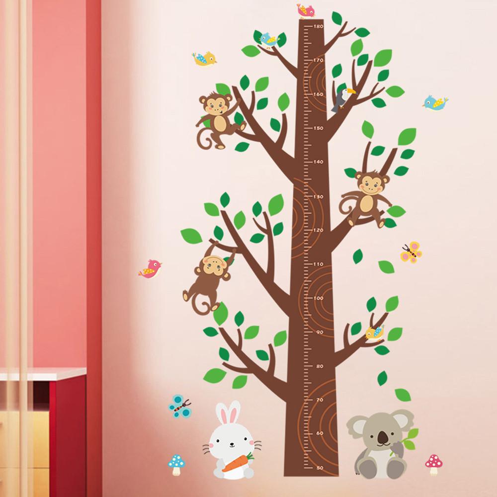 Jungle Monkey Kids Bedroom Wall Sticker