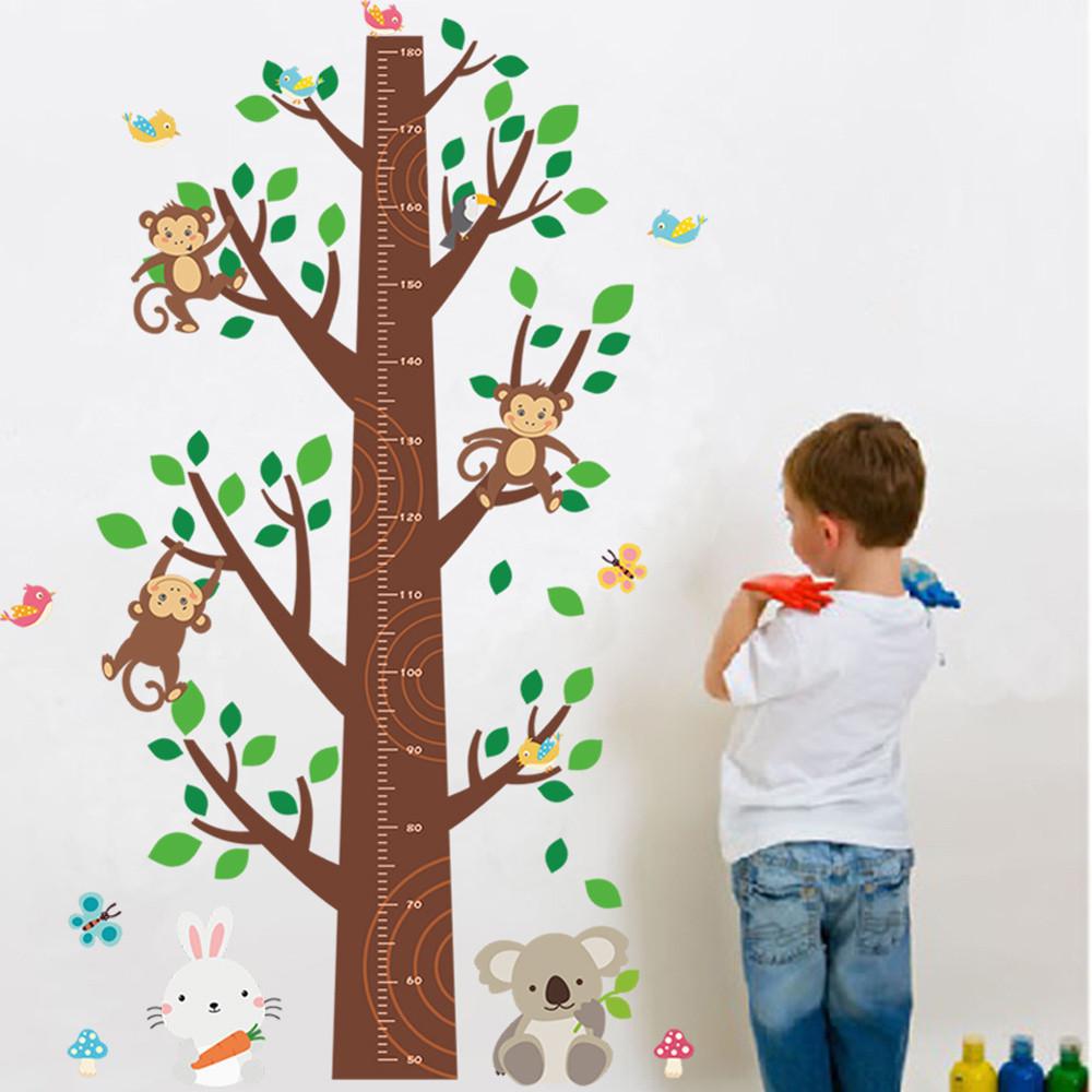 Jungle Monkey Kids Bedroom Wall Sticker
