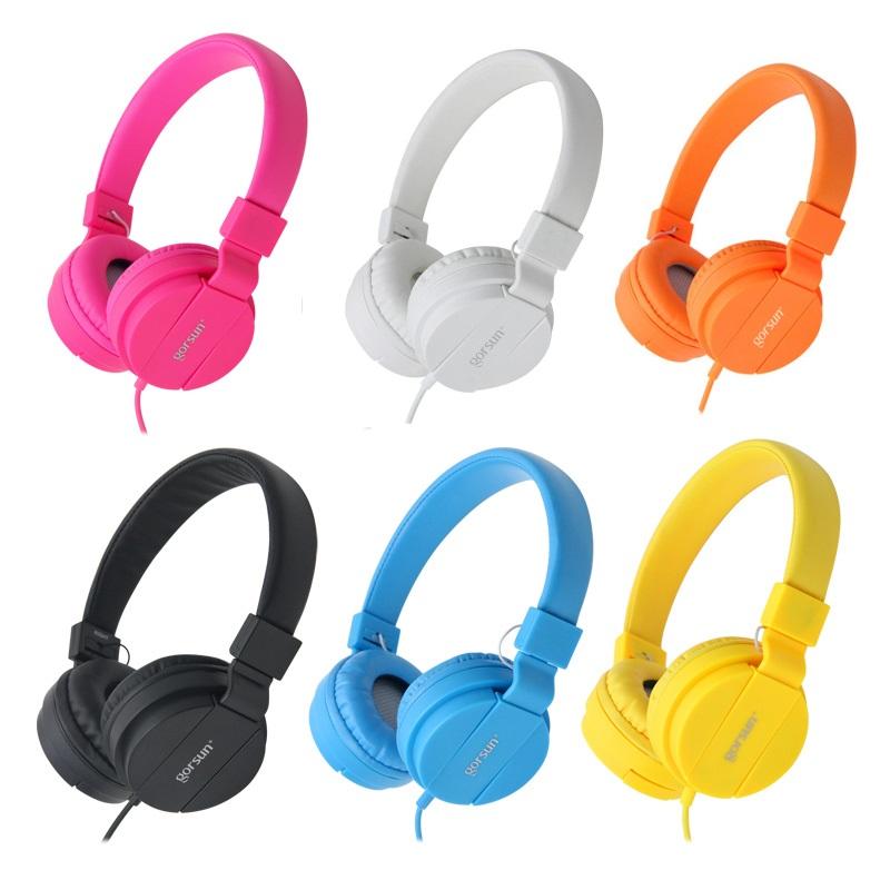 Multicolored Wired Headphones