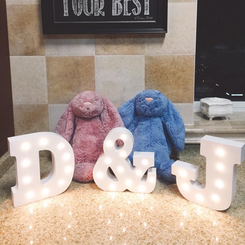 Decorative Lit Letters