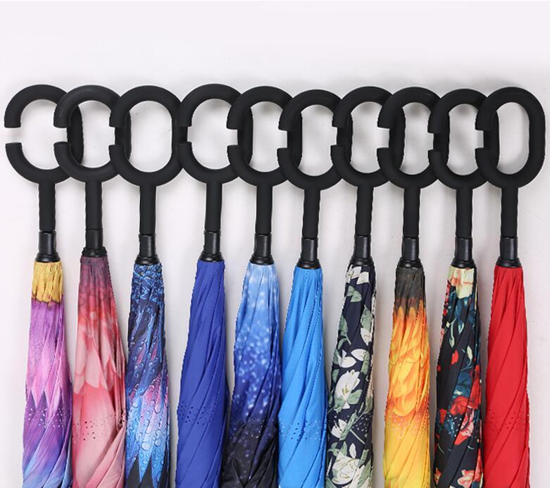 Windproof Double Layer Inverted Umbrella