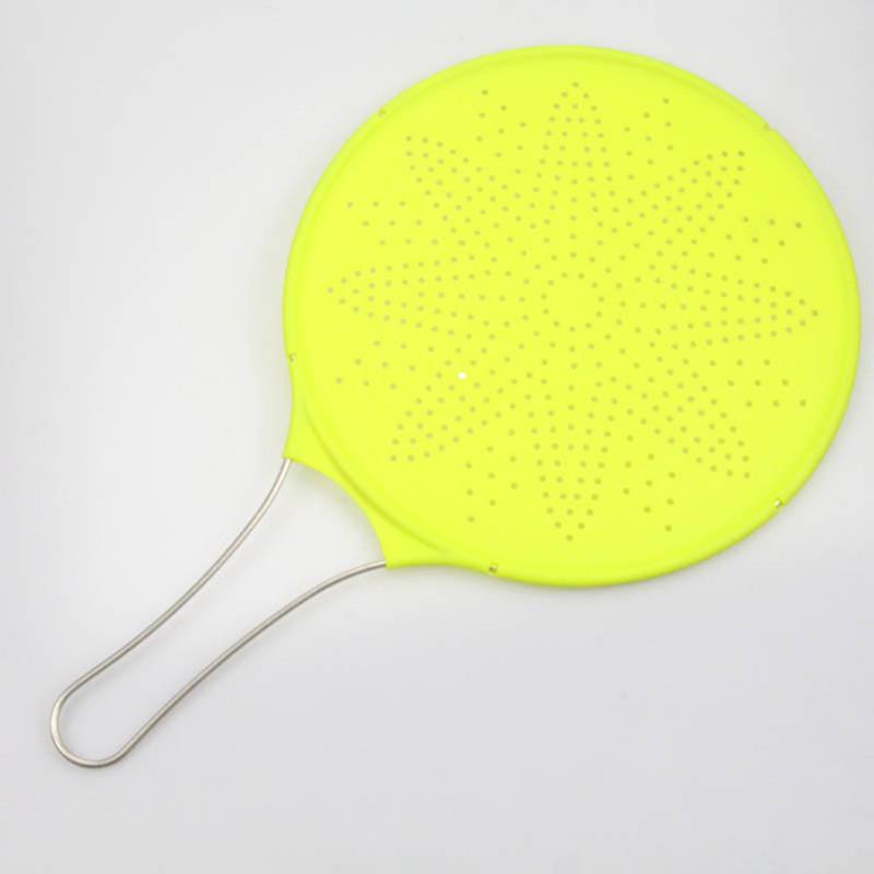 Non-Stick Silicone Splatter Screen Strainer