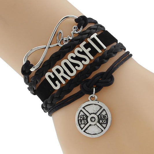 "Crossfit" Leather Wrist Wrap