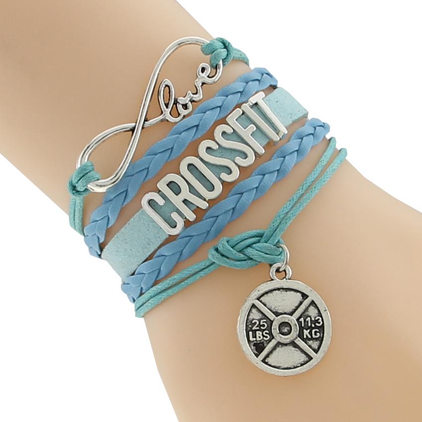 "Crossfit" Leather Wrist Wrap